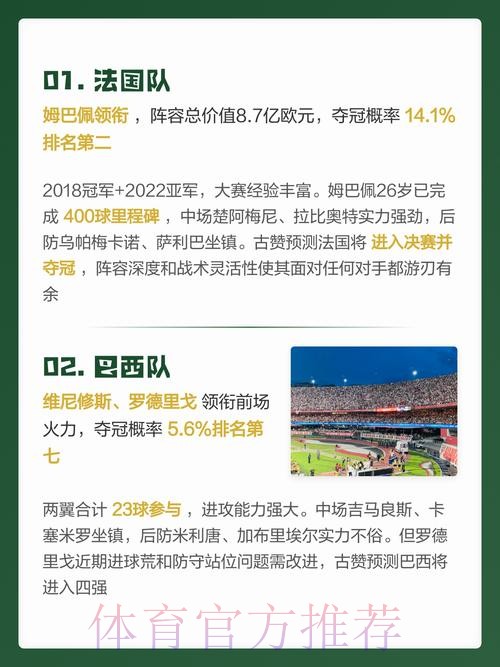 2026年世界杯预测与安卓最佳应用全解